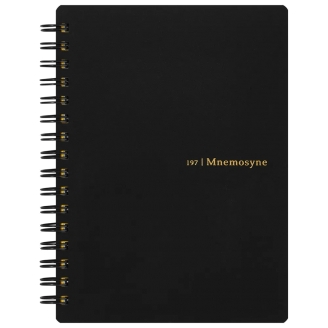 Maruman Mnemosyne Action Schedule A6 (10,5 x 14,8 cm) [N197A] - Líneas por un lado (80gsm, 80 Hojas)